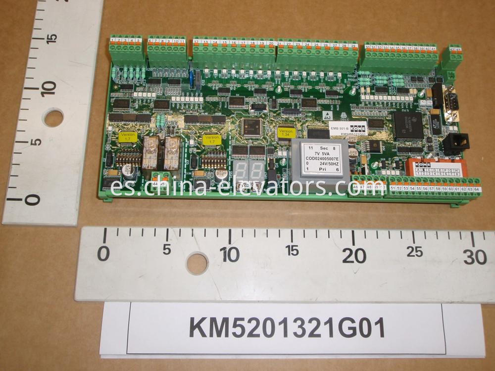 Placa base de escalera mecánica KONE KM5201321G01 KONE Escalator Mainboard KM5201321G01
